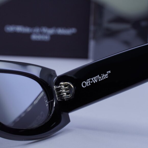 Off-White OERI13O ORLANDO 0107 Oval Sunglasses – White/Black main image 10